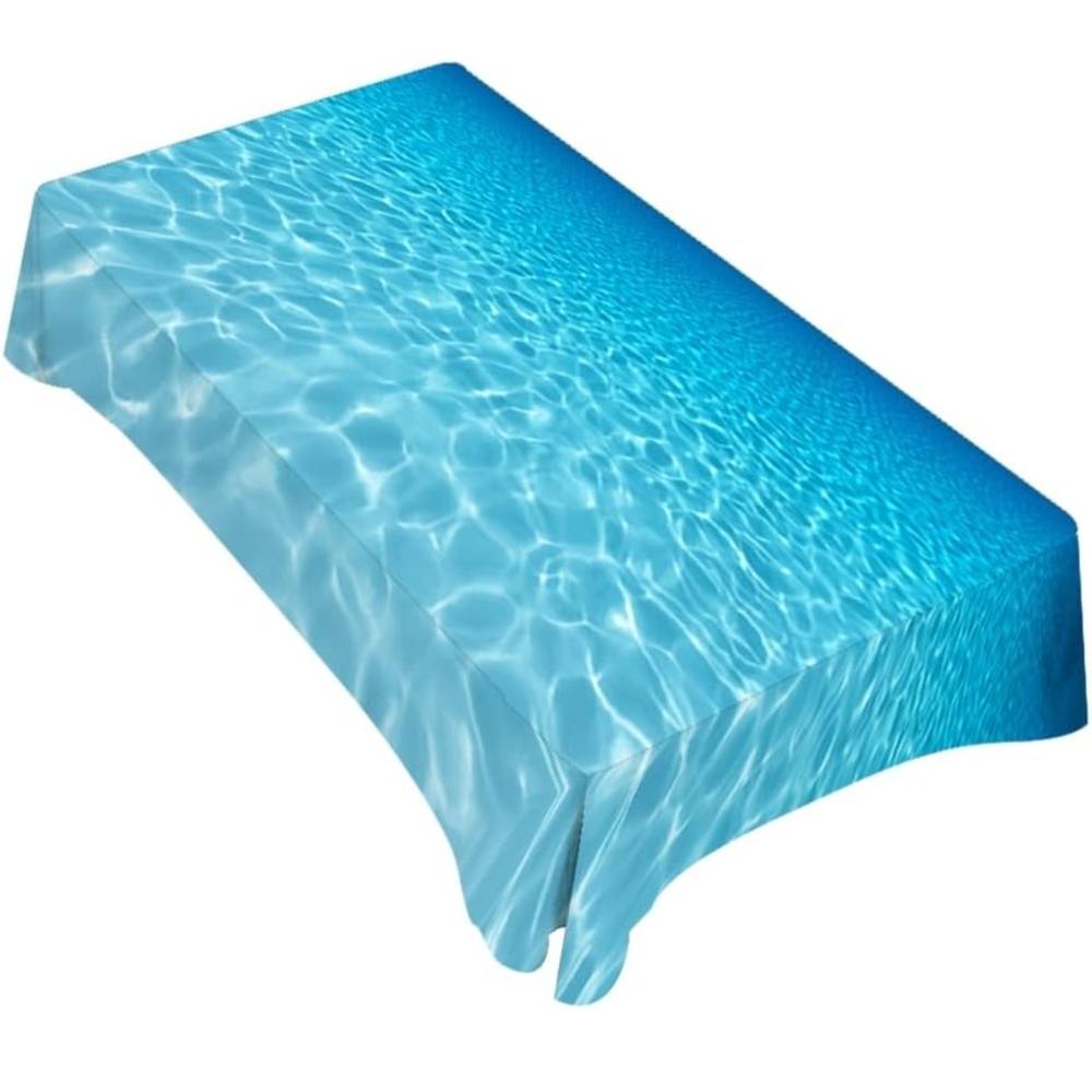 Blue Water Pattern Tablecloth